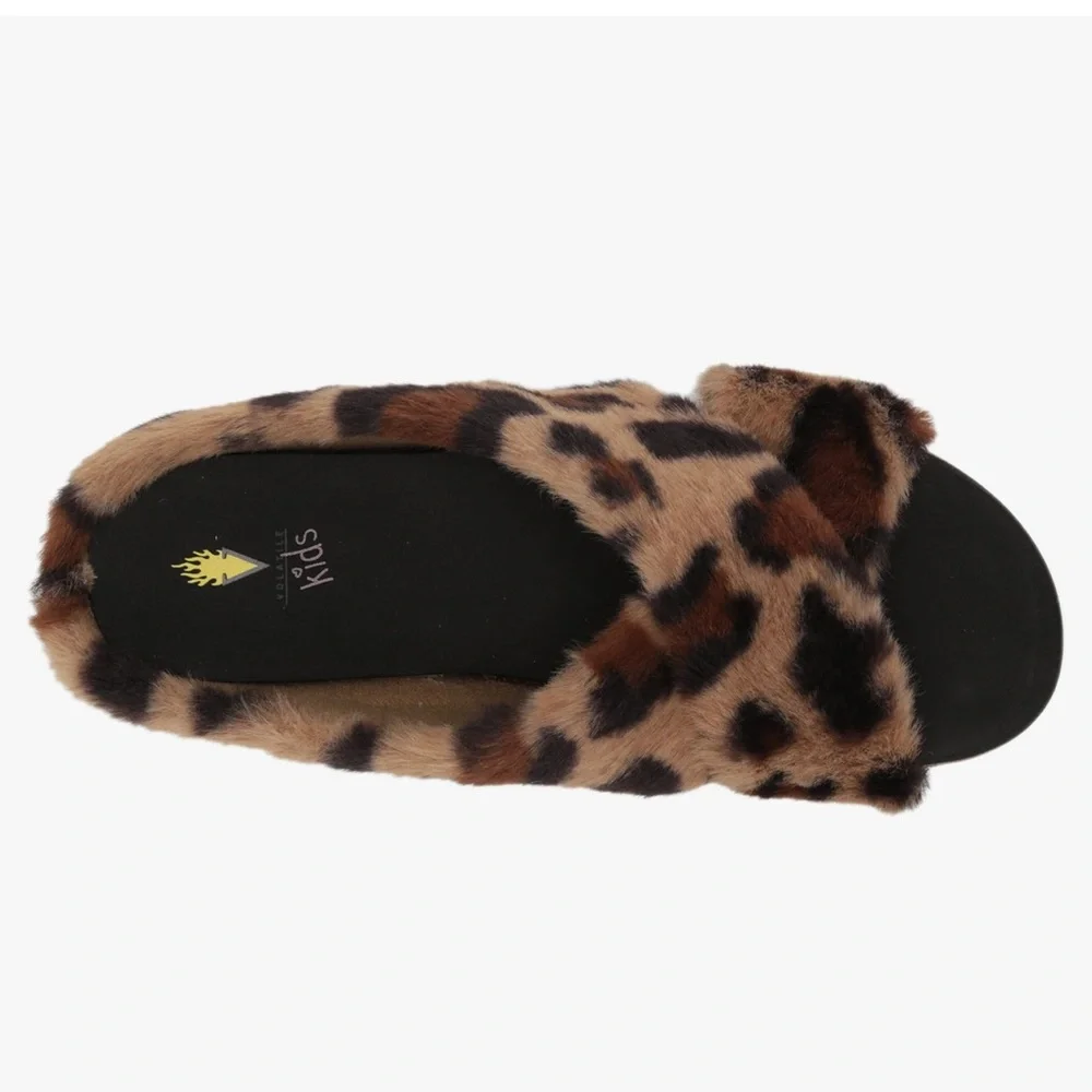 Volatile Natural Leopard Dreamer Slippers